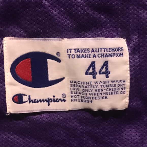 Larry Johnson 90’s vintage Charlotte Hornets - Picture 6 of 11